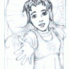 Sketch for a bookmark