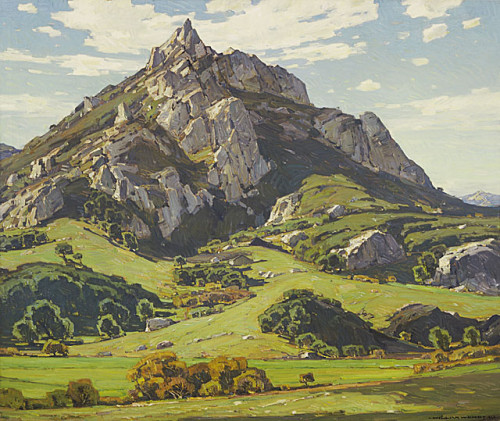 “Where Nature’s God Hath Wrought” by William Wendt 
