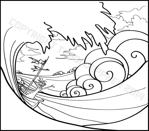 storm-praise-lineart