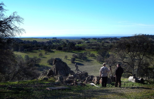 Surveying the land - valley overview