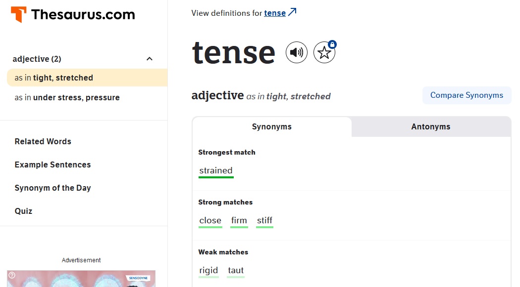 Why I broke up with and where authors go for synonym